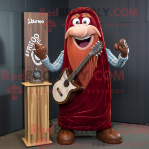 Mascot character of a...