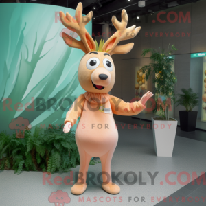Mascot character of a Peach...