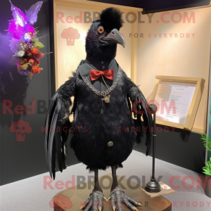 Mascot character of a Black...