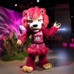 Mascot character of a...