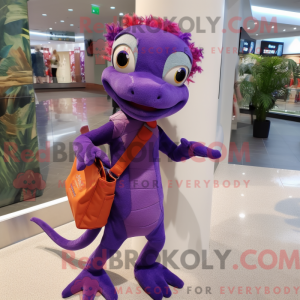 Postava maskota Purple...
