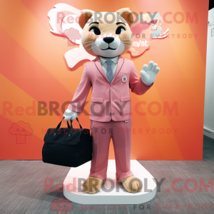 Mascot character of a Peach...