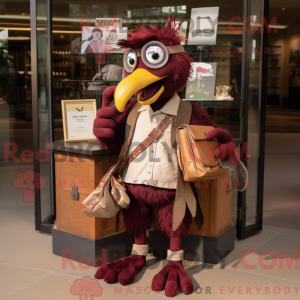 Mascot character of a...