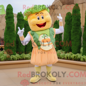 Personagem de máscara de...