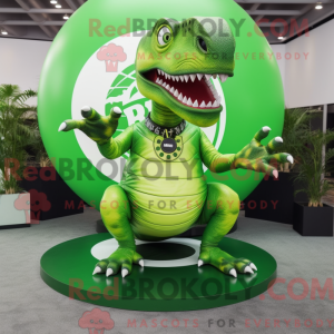 Mascot character of a Lime...