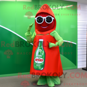 Mascot character of a Lime...