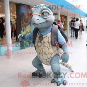 Mascot character of a Gray...