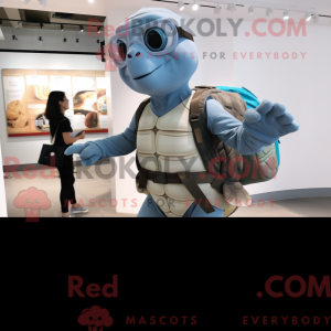Mascot character of a Gray...