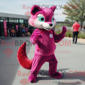 Máscara de Magenta Weasel...