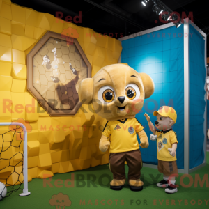 Mascot character of a Gold...