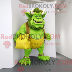 Mascot character of a Lime...