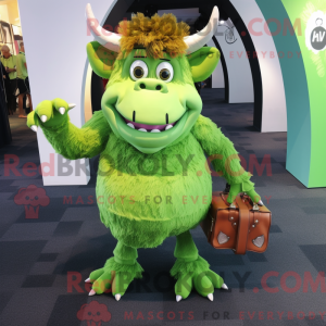 Mascot character of a Lime...