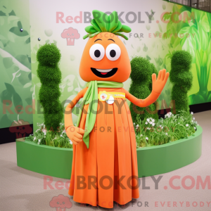 Mascot karakter van een...