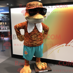 Personaggio mascotte di un...