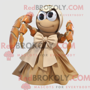 Mascot karakter van een...