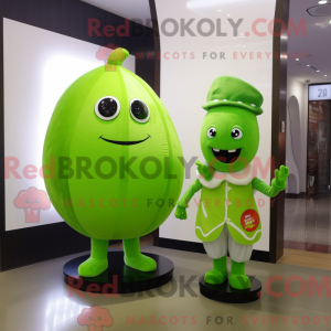 Mascot character of a Lime...