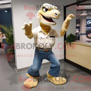 Mascot karakter van een...