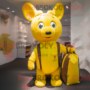 Personagem de máscara de um...