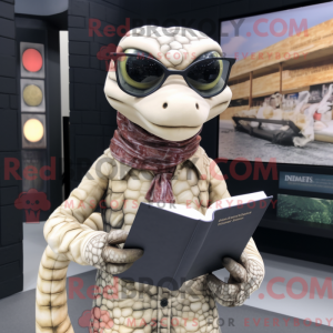 Maskotkarakter af en Python...