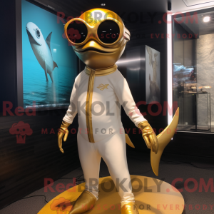 Mascot character of a Gold...