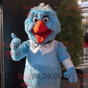 Mascot karakter van een...