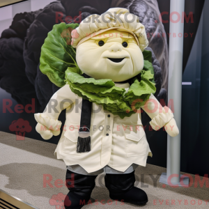 Mascot character of a Cream...