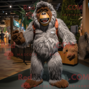 Mascot karakter van een...