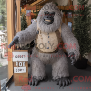 Mascot karakter van een...