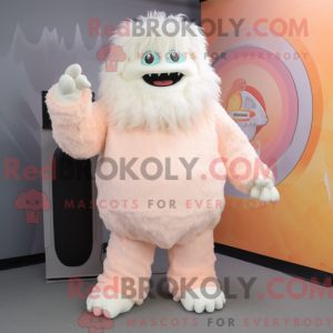 Mascot character of a Peach...