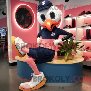 Maskotfigur af en Navy...