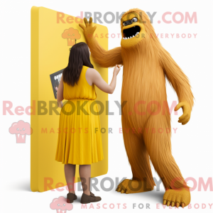 Mascottekarakter van een...