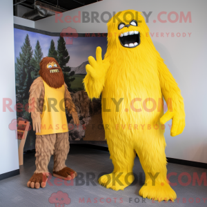 Mascottekarakter van een...