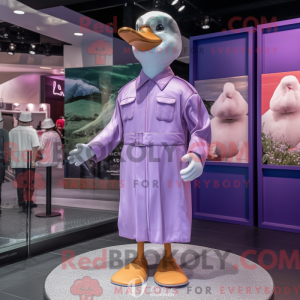 Máscara de cor de lavanda...