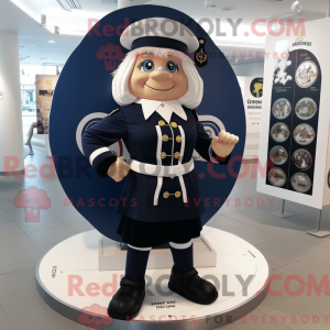 Caráter de máscara do Navy...