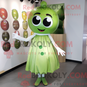 Mascot character of a Olive...