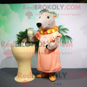 Personagem de máscara de...
