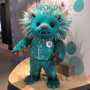 Mascot karakter van een...