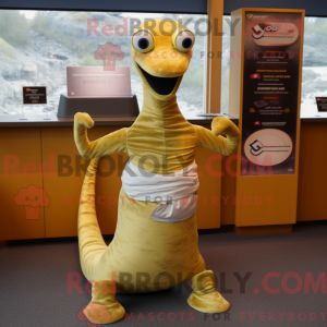 Mascot character of a Gold...