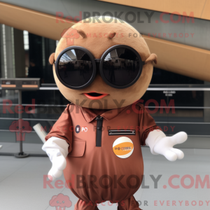 Mascottefiguur van een...