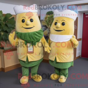 Mascot karakter van een...