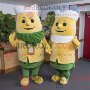 Maskotkarakter af en Gold...