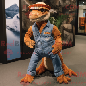 Maskottchen eines rostroten...