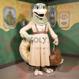 Maskot-karakter af en Cream...