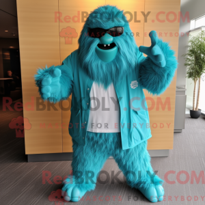 Mascot karakter van een...