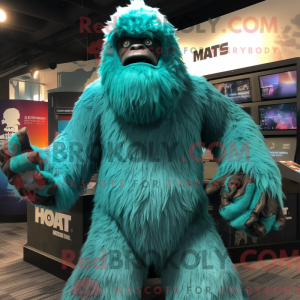 Mascot karakter van een...