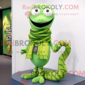 Mascottefiguur van een...