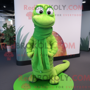Mascottefiguur van een...