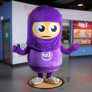 Postava maskota Purple...