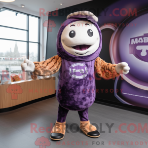 Mascot karakter van een...