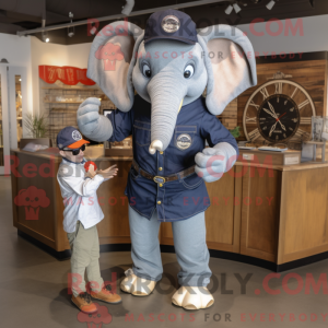 Máscara de elefante marinho...